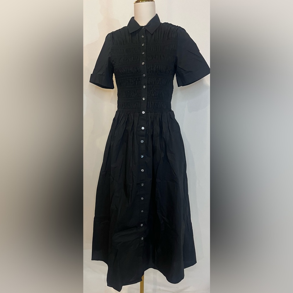 J.Crew Elsie shirt-dress in cotton poplin - Picture 5 of 8